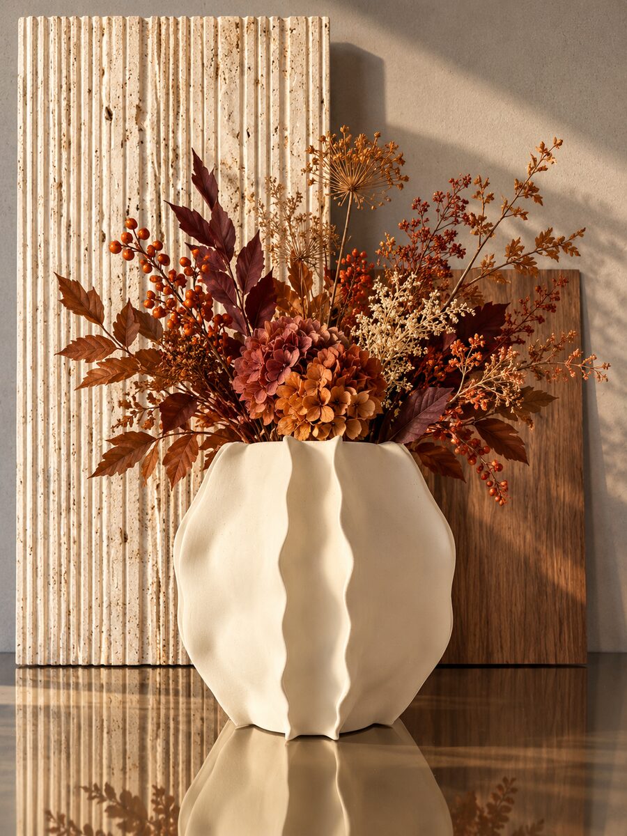 Plica — Sculptural Vase — Mandra Design Lab