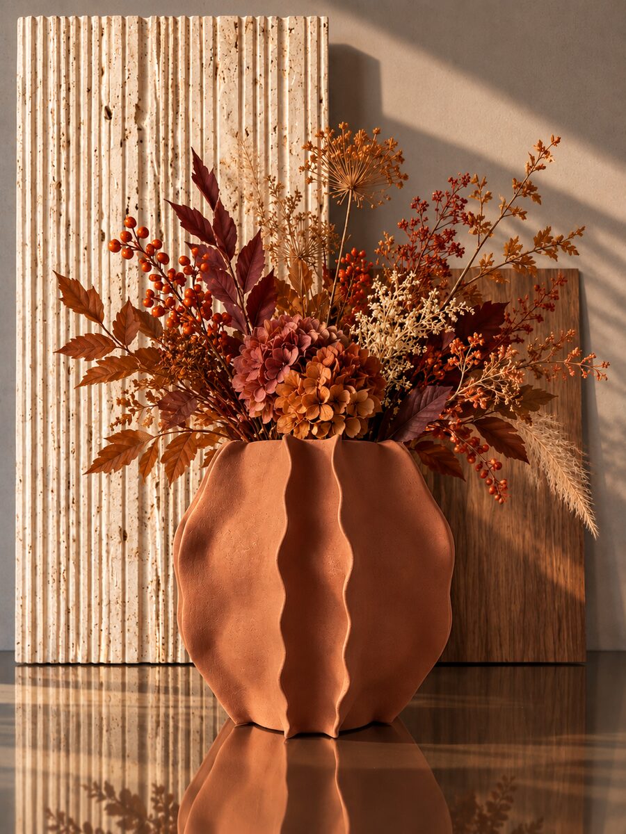 Plica — Sculptural Vase — Mandra Design Lab